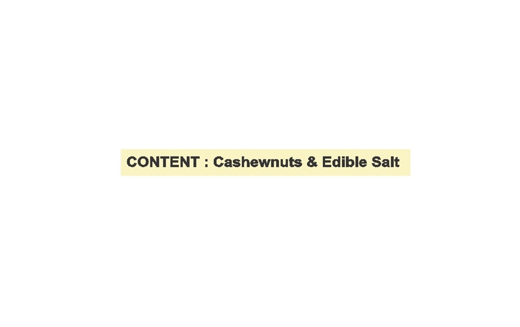 D'nature Fresh Roasted & Salted Cashewnuts    Box  250 grams